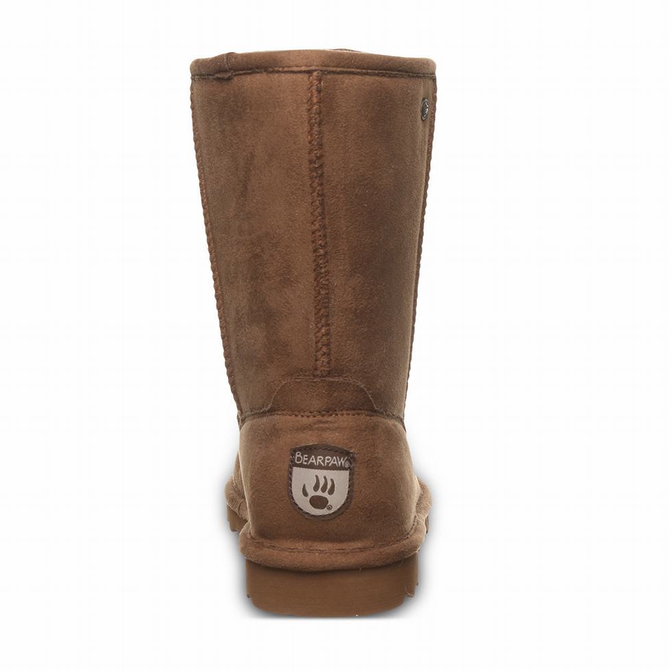 Brown Bearpaw Elle Short Vegan Women Boots | EVW6717MG