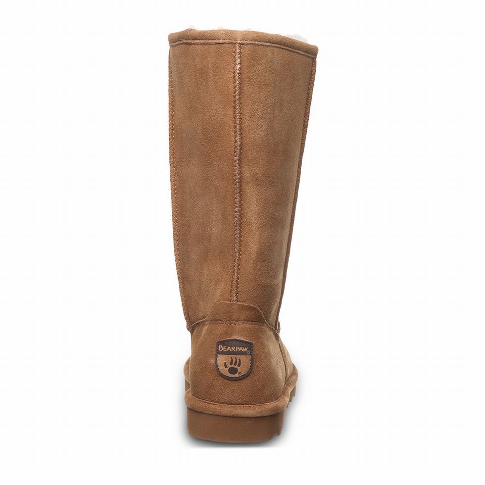 Brown Bearpaw Elle Tall Women Boots | VZA9797SF