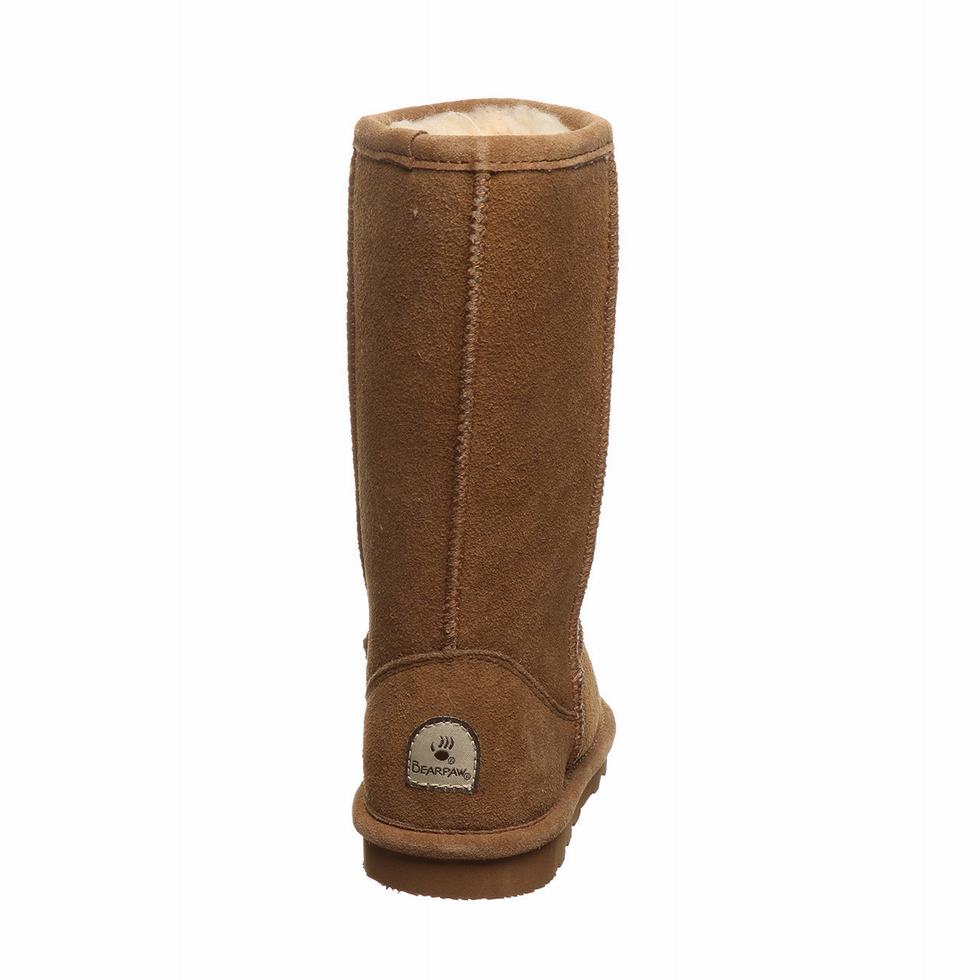 Brown Bearpaw Elle Tall Youth Kids' Boots | WHH5959OM