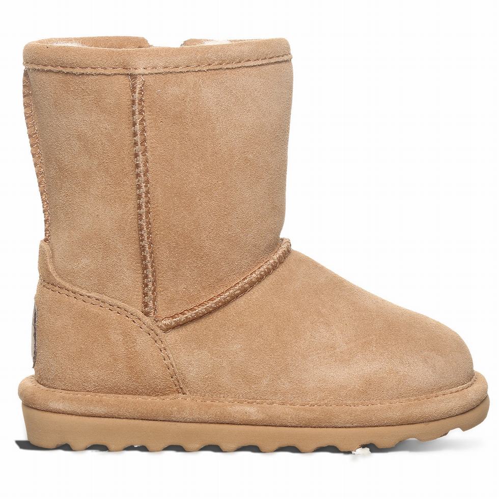 Brown Bearpaw Elle Toddler Zipper Kids' Boots | YNN368ET