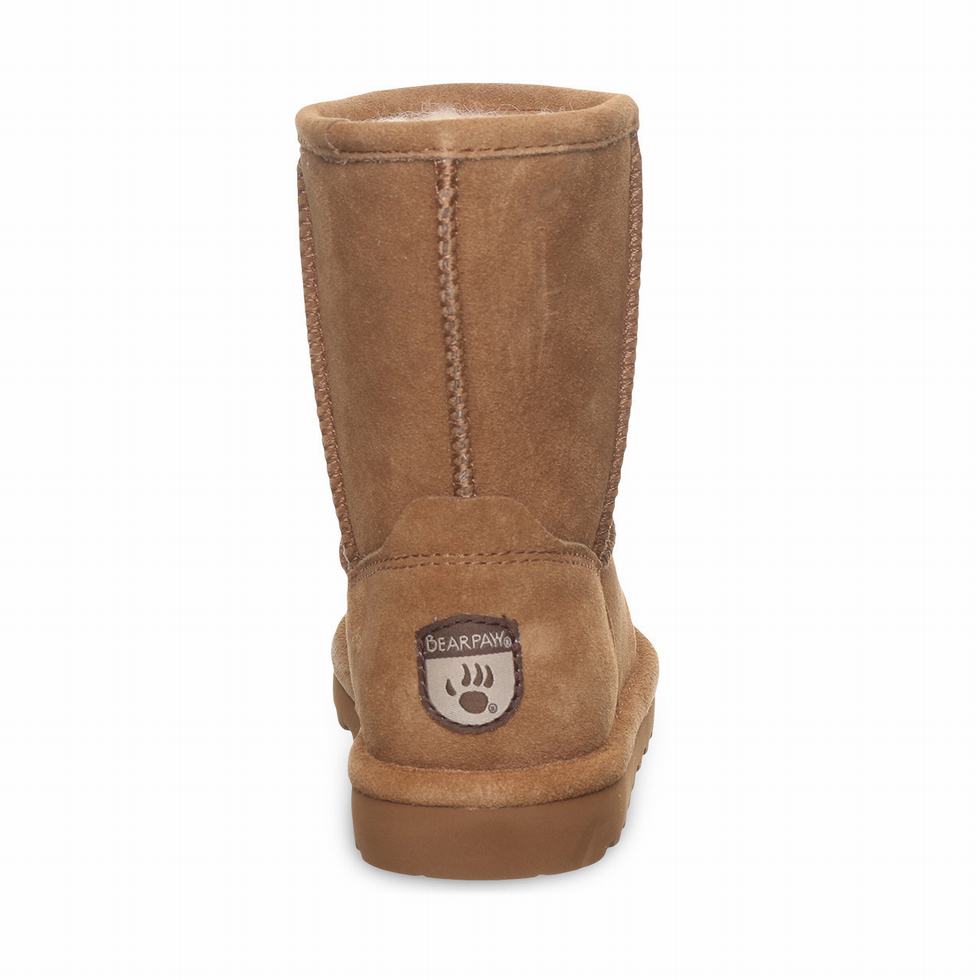 Brown Bearpaw Elle Youth Kids' Boots | BOR5052AH