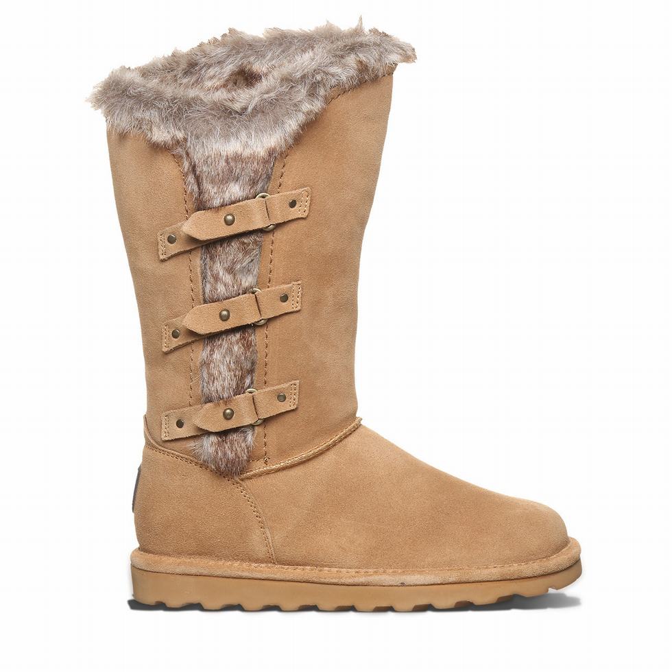 Brown Bearpaw Emery Women Boots | BRY1731TF