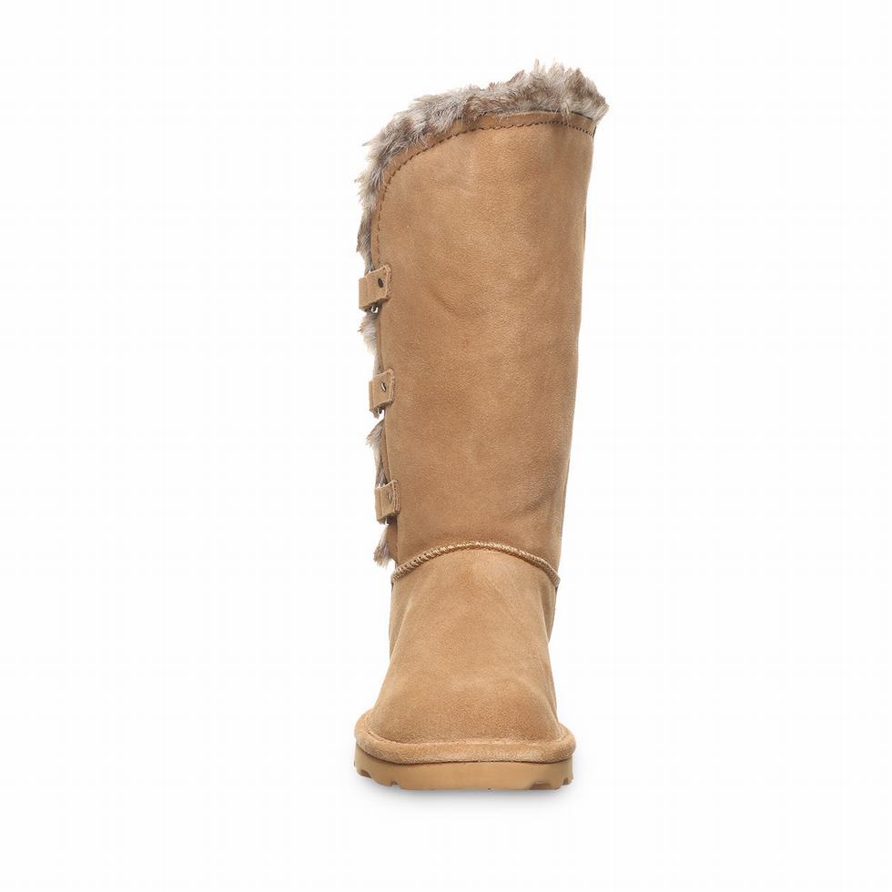 Brown Bearpaw Emery Women Boots | BRY1731TF