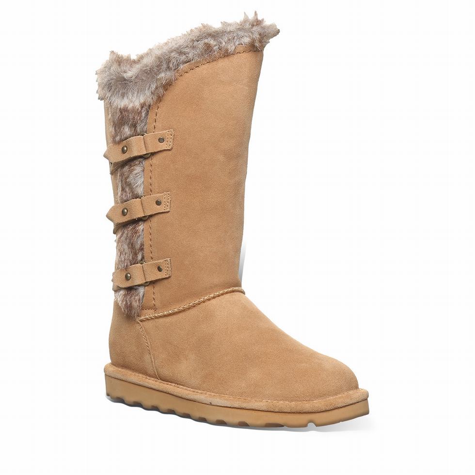 Brown Bearpaw Emery Women Boots | BRY1731TF