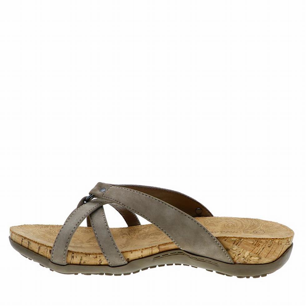 Brown Bearpaw Fawn Women Sandals | FWW4994YG