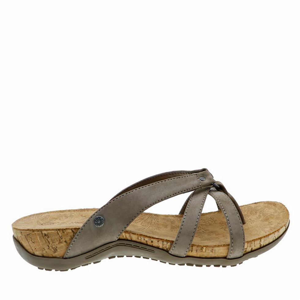 Brown Bearpaw Fawn Women Sandals | FWW4994YG