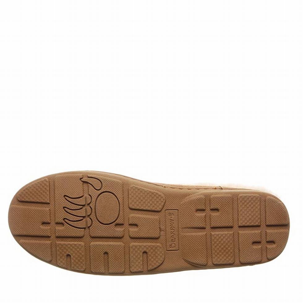 Brown Bearpaw Indio Women Slippers | JCB8779XK