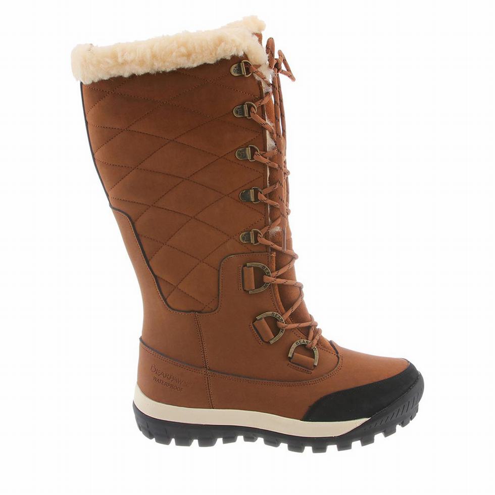 Brown Bearpaw Isabella Women Boots | YZD5888BO