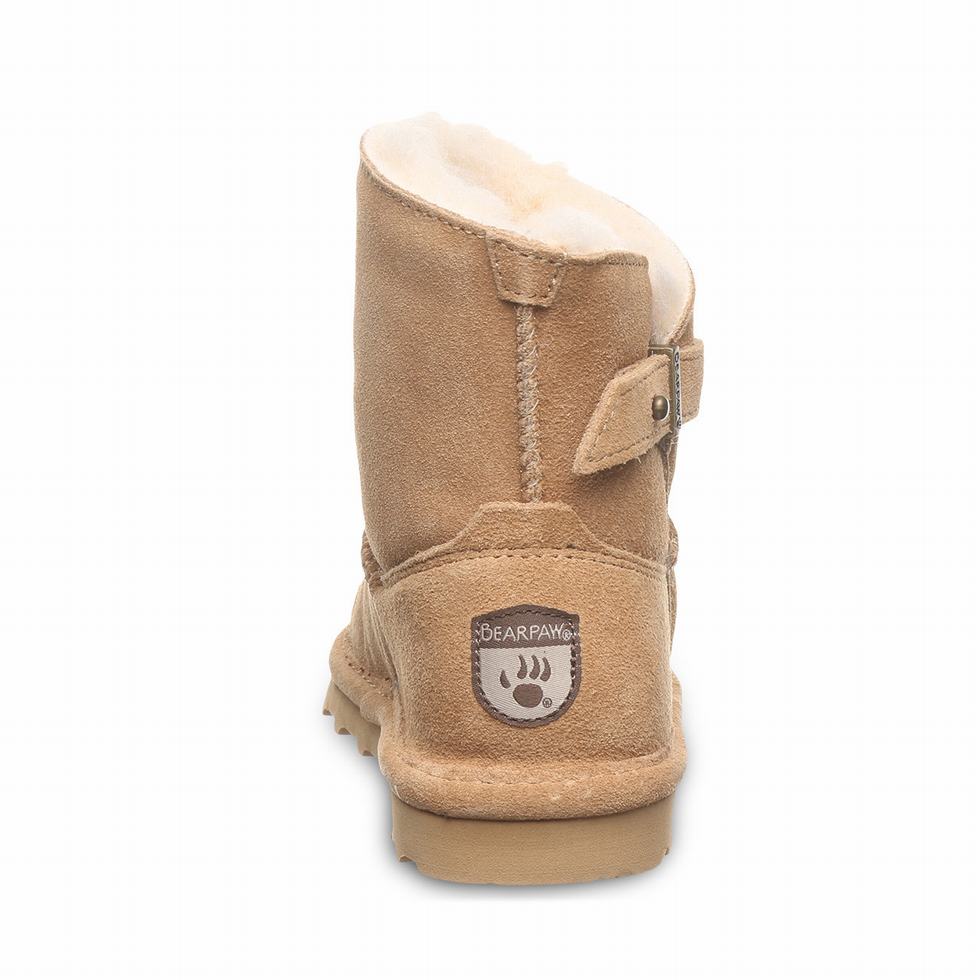 Brown Bearpaw Isabelle Youth Kids' Boots | YOA932TT