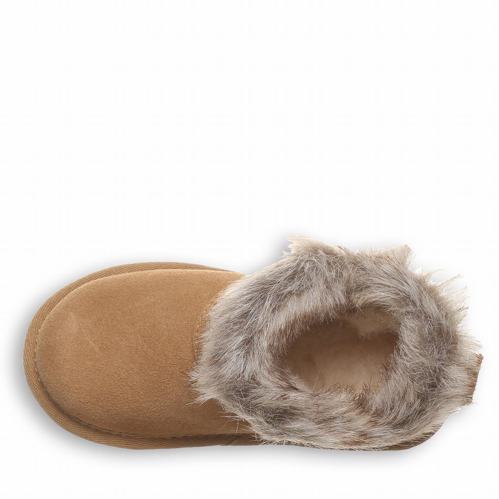 Brown Bearpaw Jasmine Toddler Kids' Boots | YWN1633JT