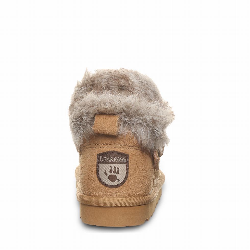 Brown Bearpaw Jasmine Toddler Kids' Boots | YWN1633JT