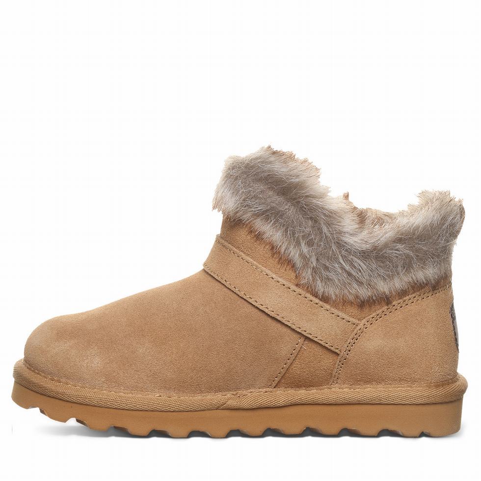 Brown Bearpaw Jasmine Youth Kids' Boots | DNE787HD