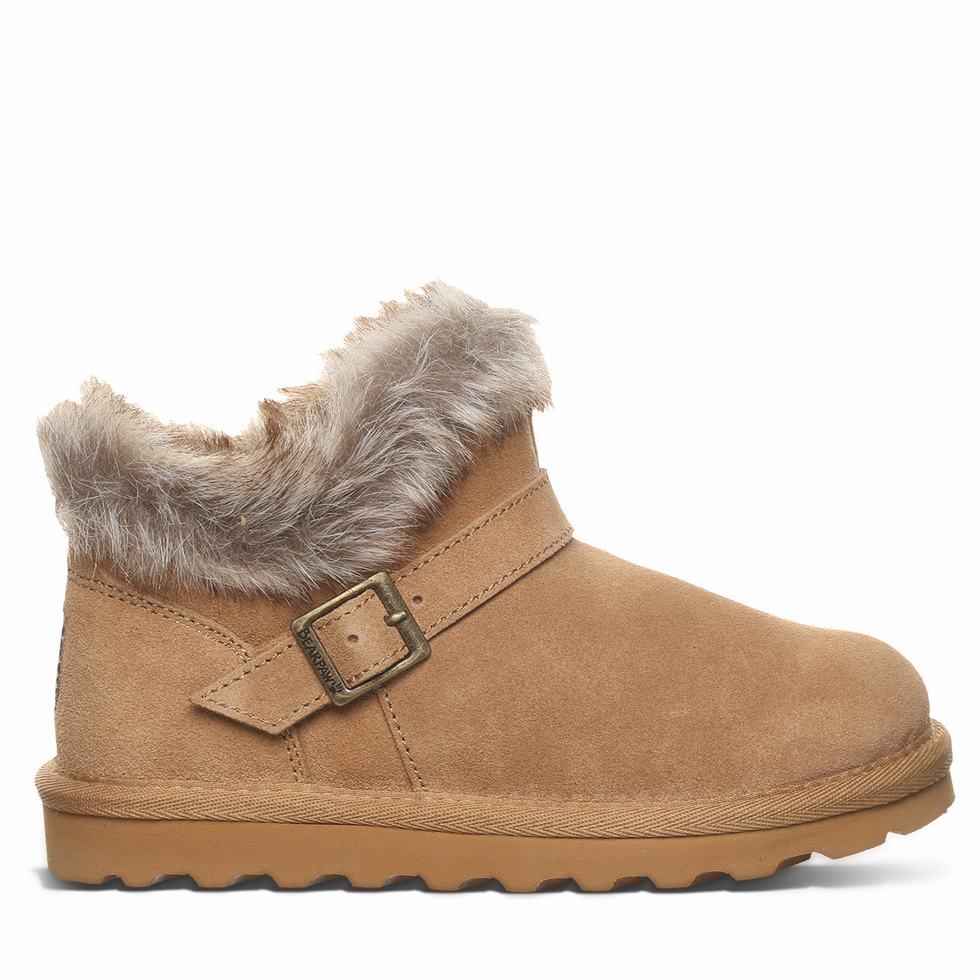 Brown Bearpaw Jasmine Youth Kids' Boots | DNE787HD