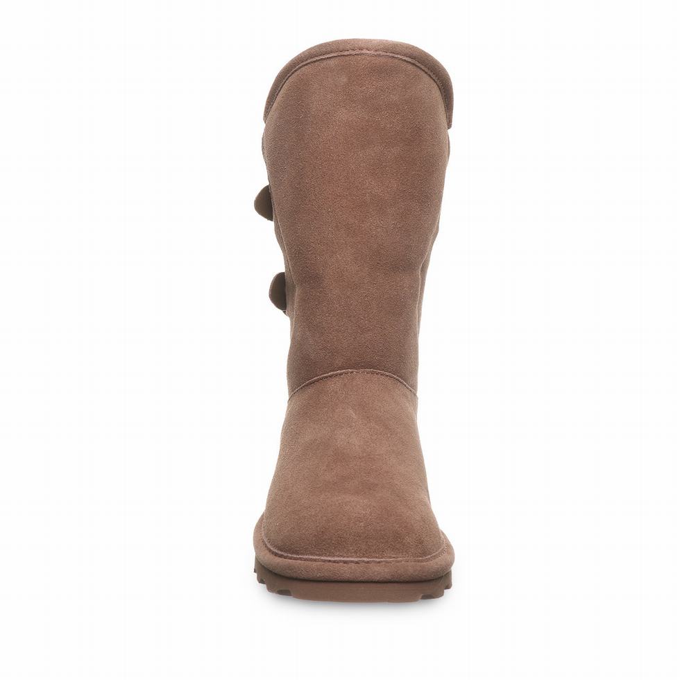 Brown Bearpaw Jenni Women Boots | SIK7696LQ