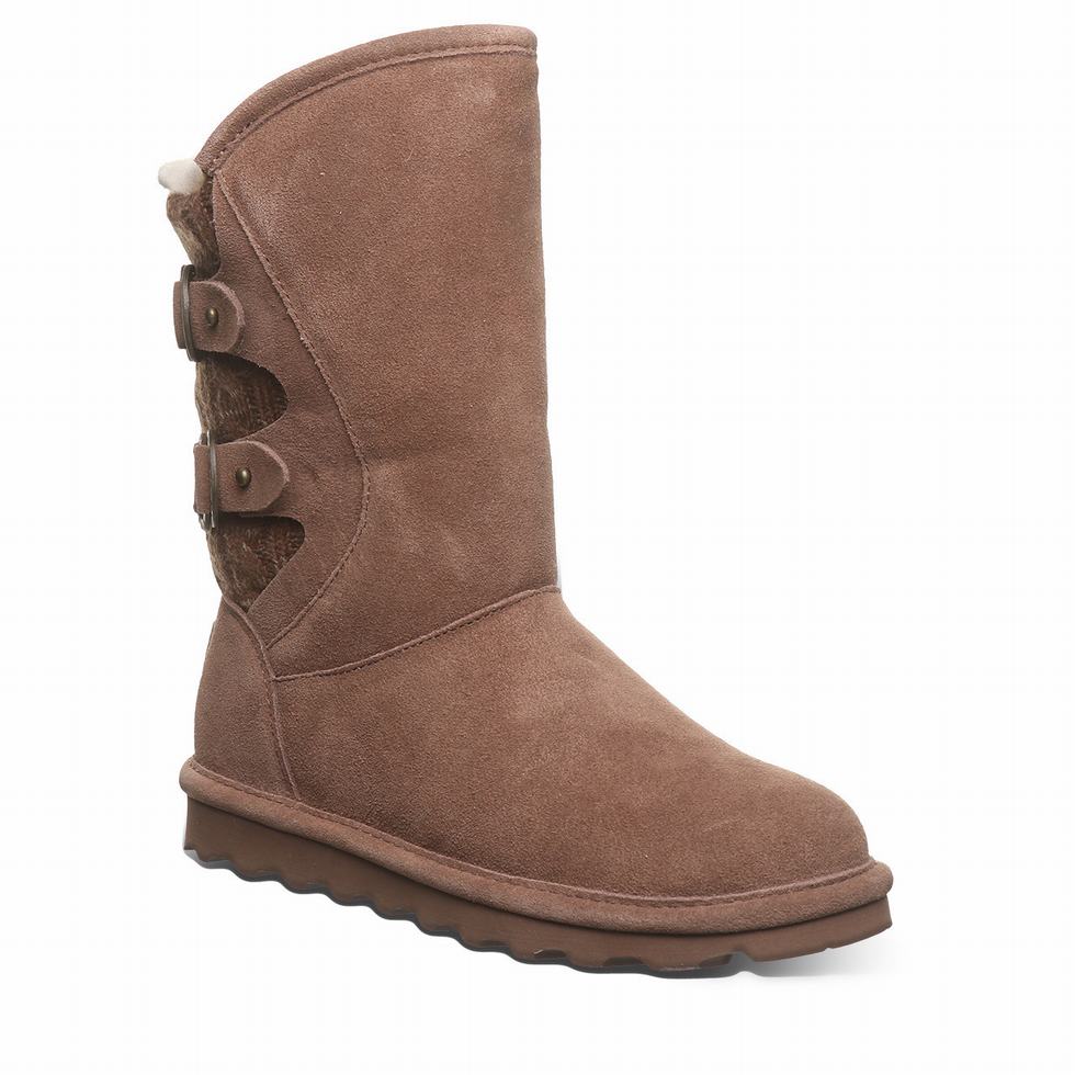 Brown Bearpaw Jenni Women Boots | SIK7696LQ