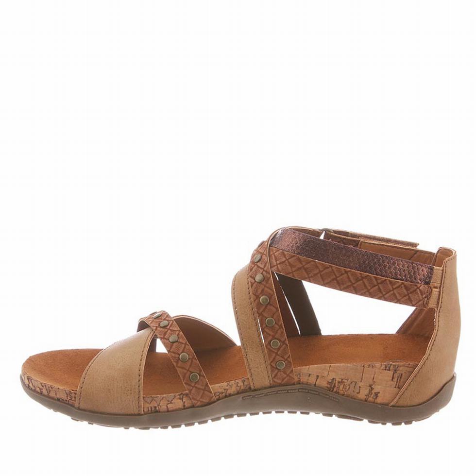 Brown Bearpaw Julianna II Women Sandals | GFN6337UY