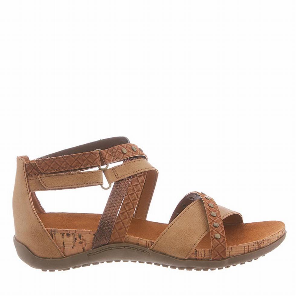 Brown Bearpaw Julianna II Women Sandals | GFN6337UY