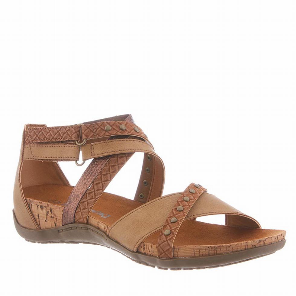 Brown Bearpaw Julianna II Women Sandals | GFN6337UY