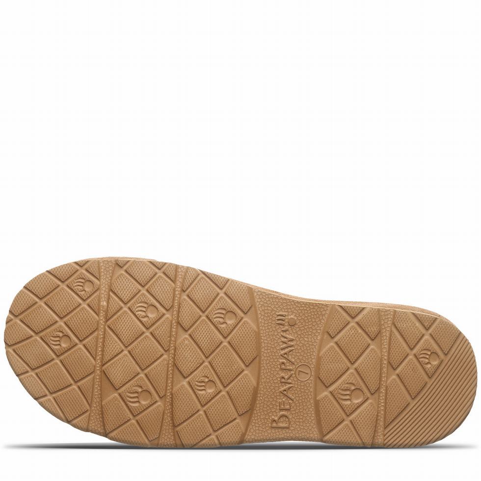 Brown Bearpaw Kamala Women Slippers | INI792PZ