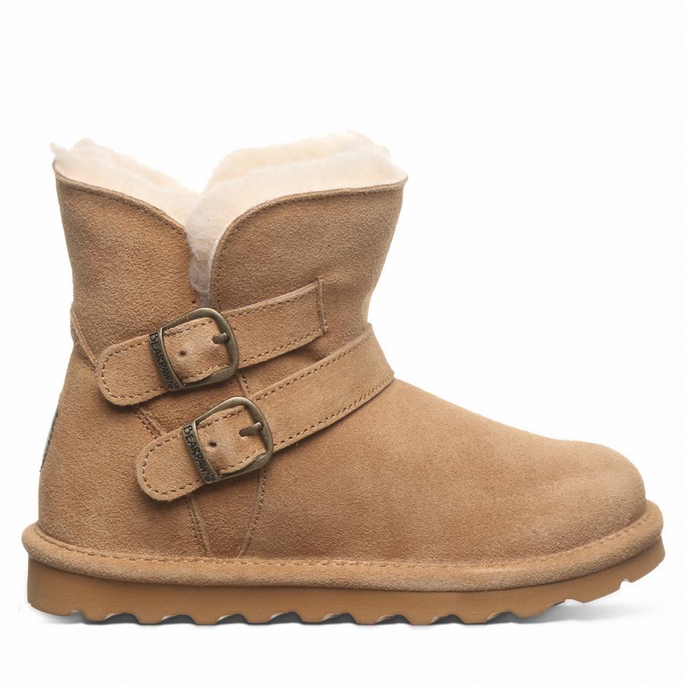 Brown Bearpaw Katya Youth Kids' Boots | NYP8568KO