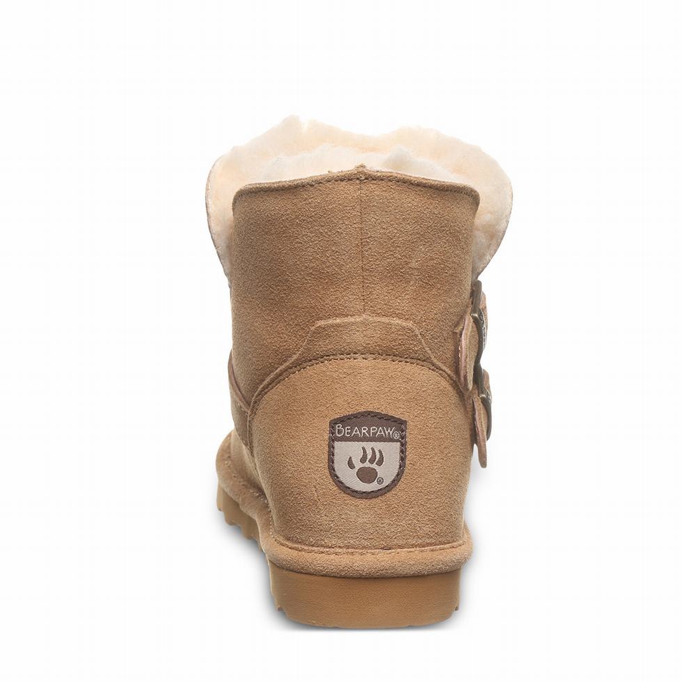 Brown Bearpaw Katya Youth Kids' Boots | NYP8568KO