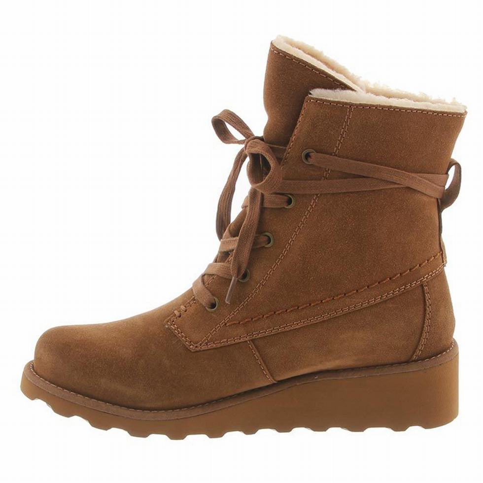 Brown Bearpaw Krista Women Boots | OOA889QI