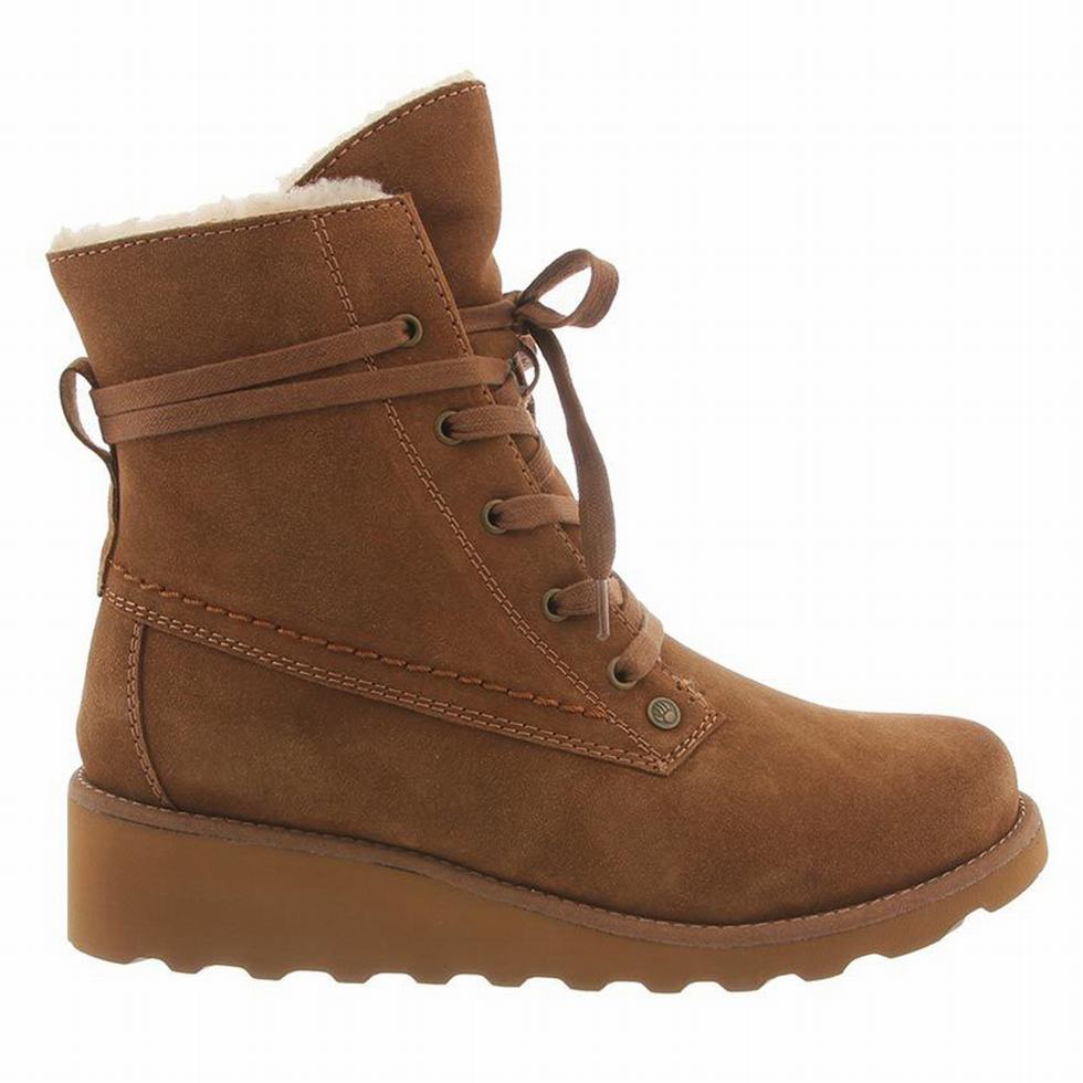 Brown Bearpaw Krista Women Boots | OOA889QI