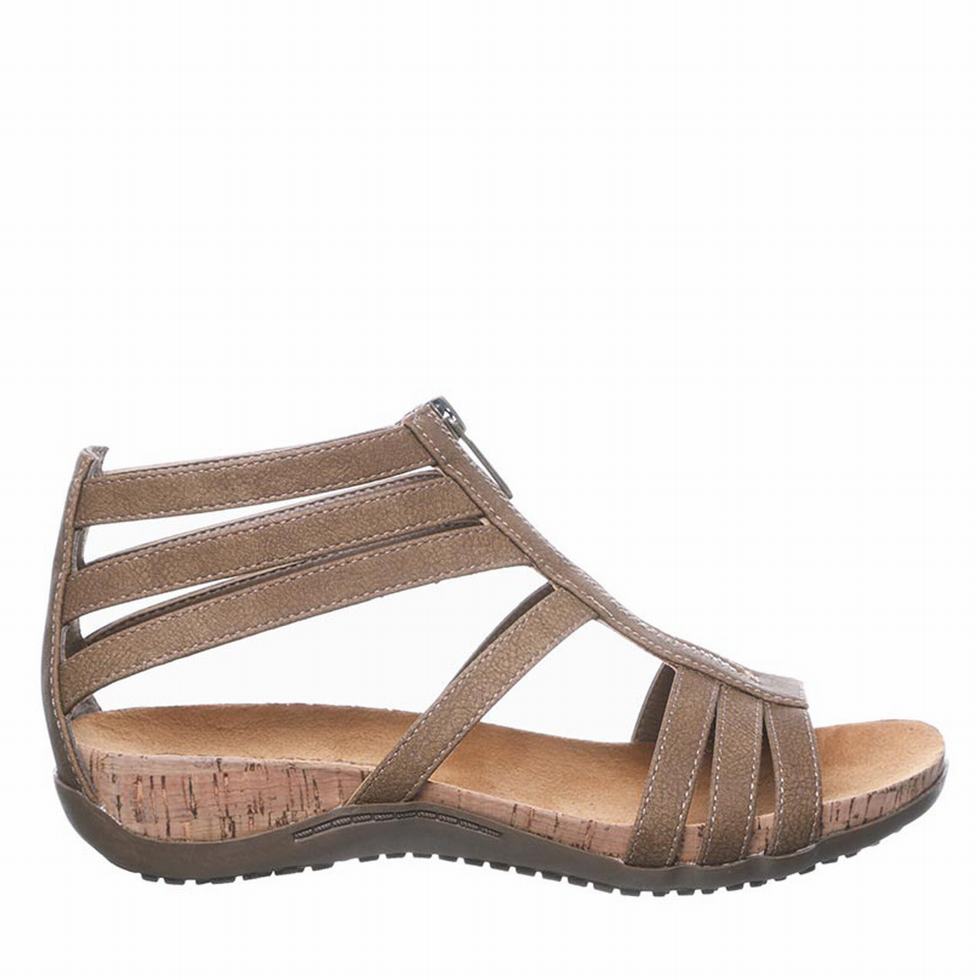 Brown Bearpaw Layla II Women Sandals | QPN7586UY