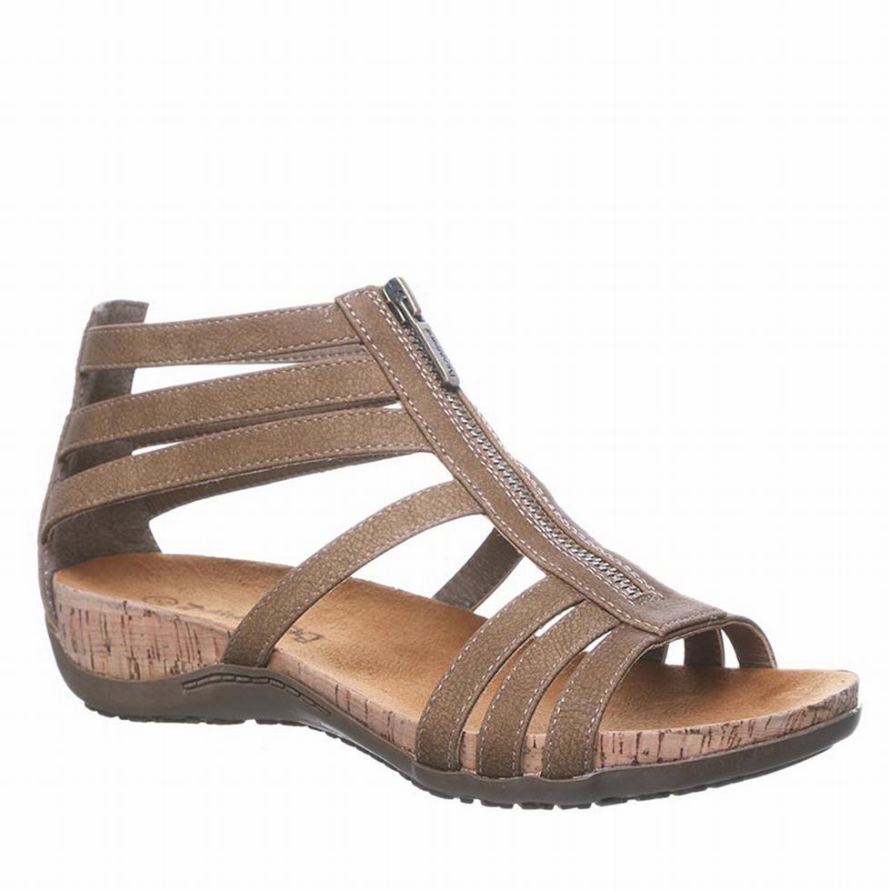 Brown Bearpaw Layla II Women Sandals | QPN7586UY