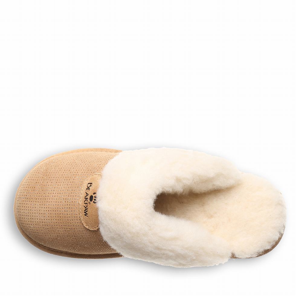 Brown Bearpaw Loki Exotic Women Slippers | GKA3285RL