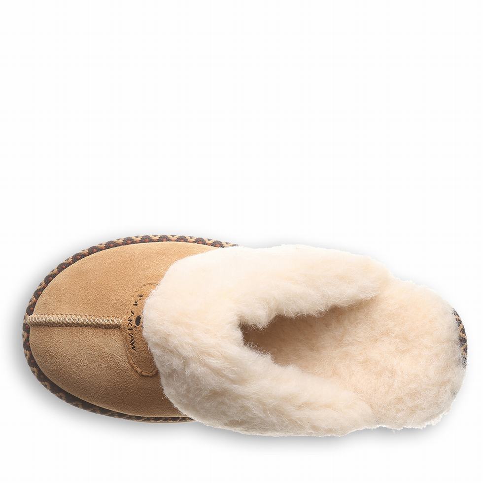 Brown Bearpaw Loki Platform Lo Deco Women Slippers | HJA2288WE