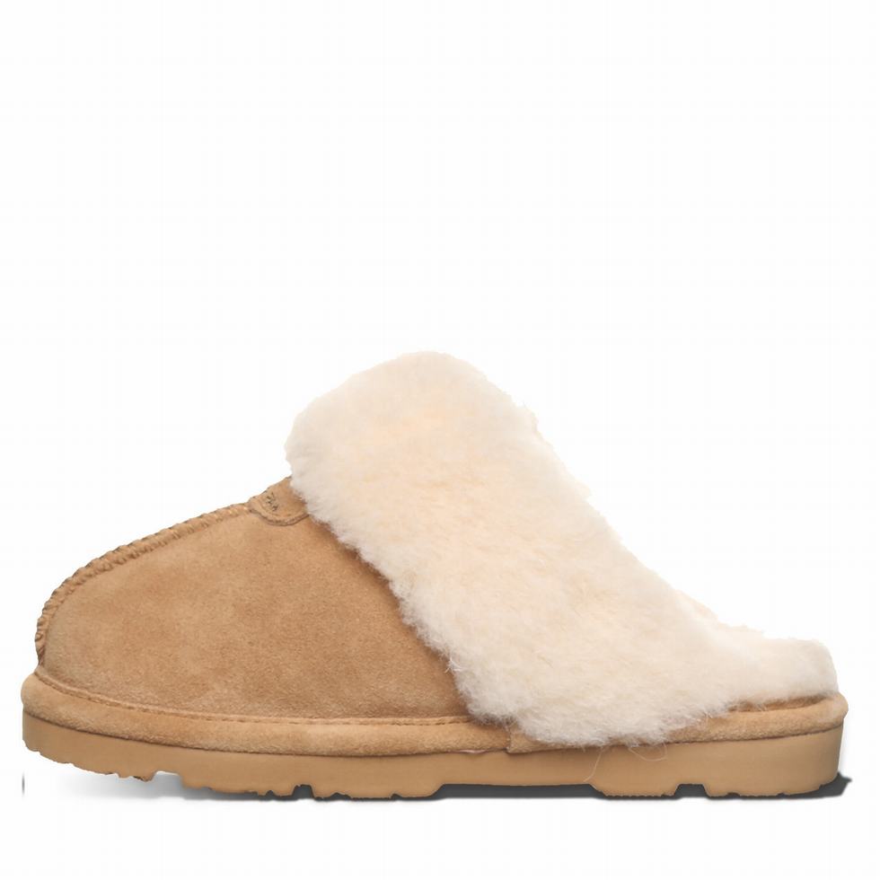 Brown Bearpaw Loki Youth Kids' Slippers | JWK64100XJ