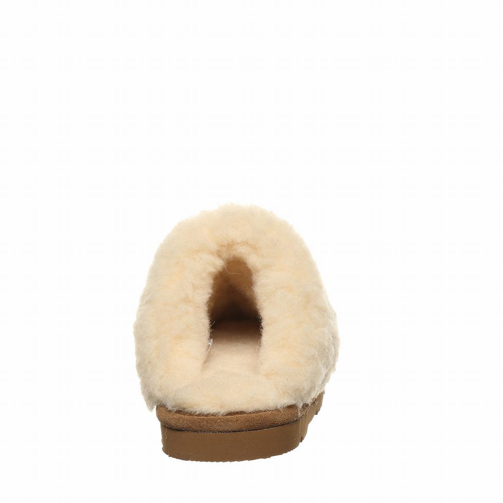 Brown Bearpaw Loki Youth Kids' Slippers | TNJ3898NI