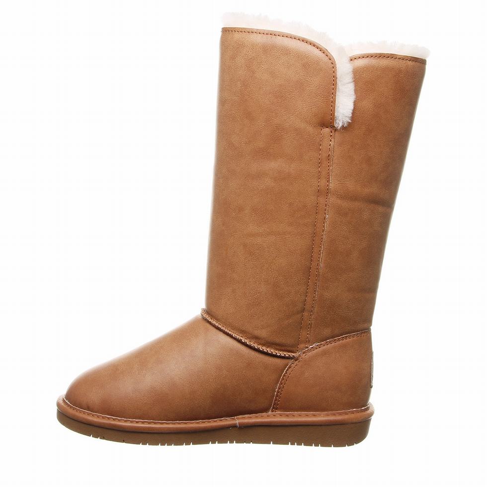 Brown Bearpaw Lori Women Boots | VXG5035OH