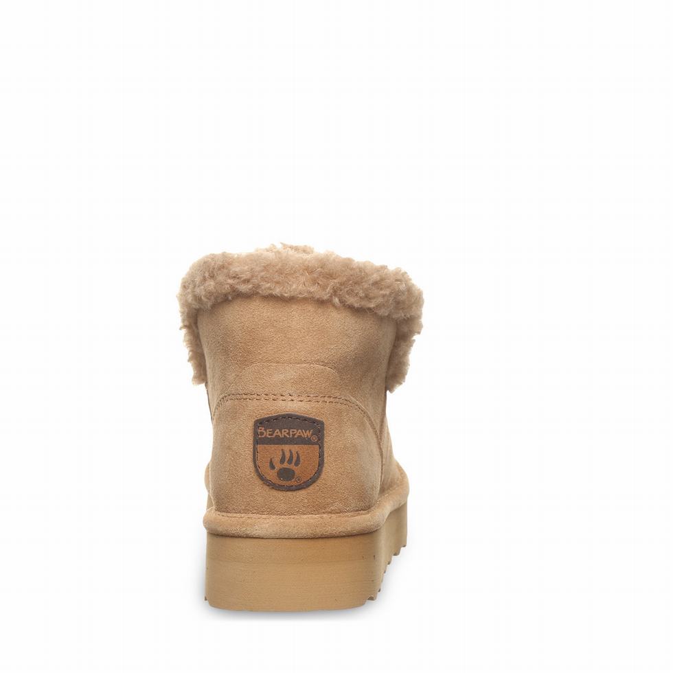 Brown Bearpaw Maeve Platform Lo Women Boots | IBP4247ME