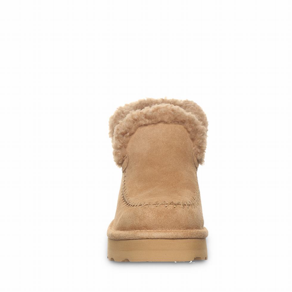 Brown Bearpaw Maeve Platform Lo Women Boots | IBP4247ME