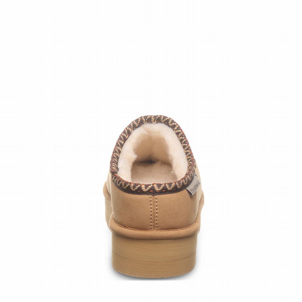 Brown Bearpaw Martis Vegan Women Slippers | DWR7852SO