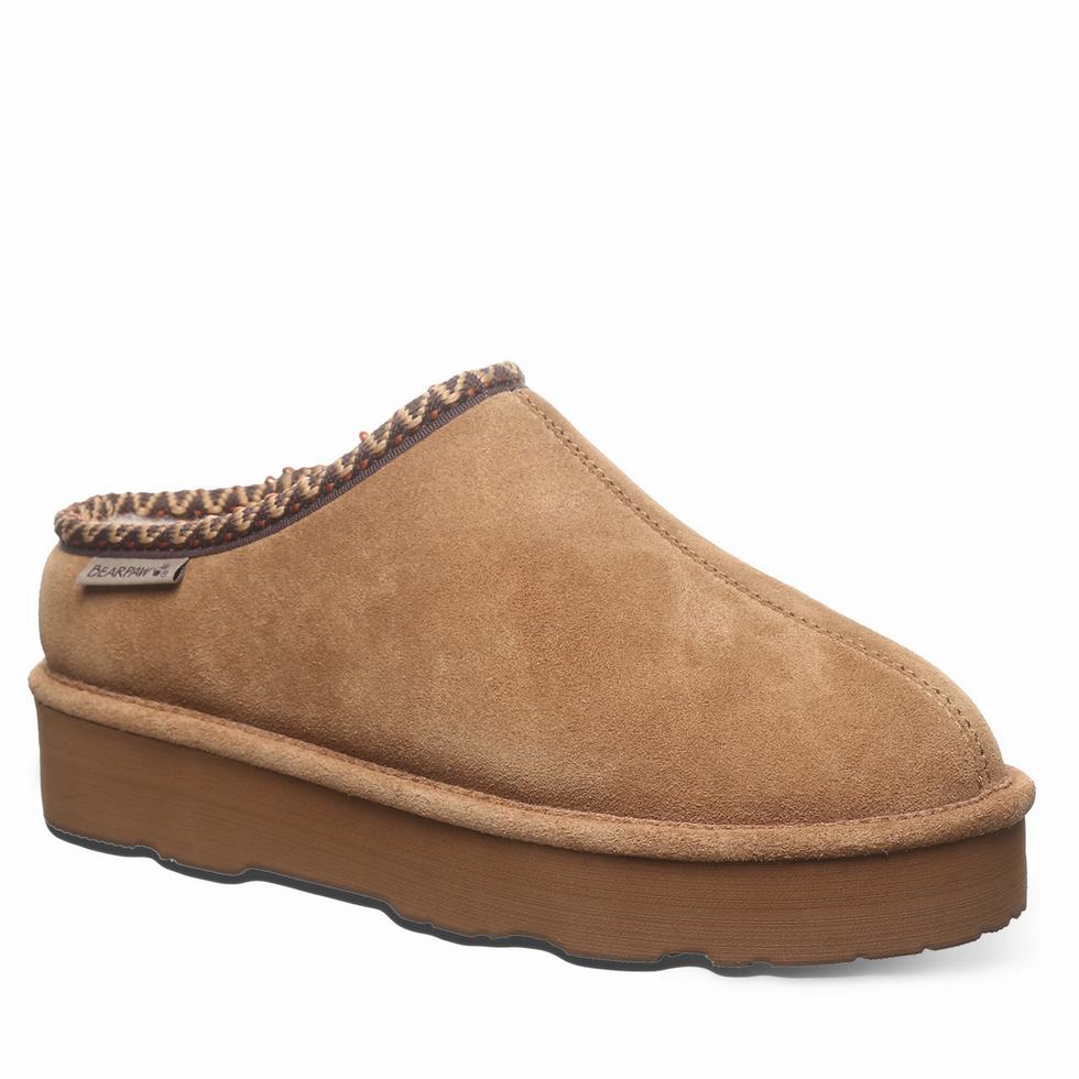 Brown Bearpaw Martis Women Slippers | HYN4735JD