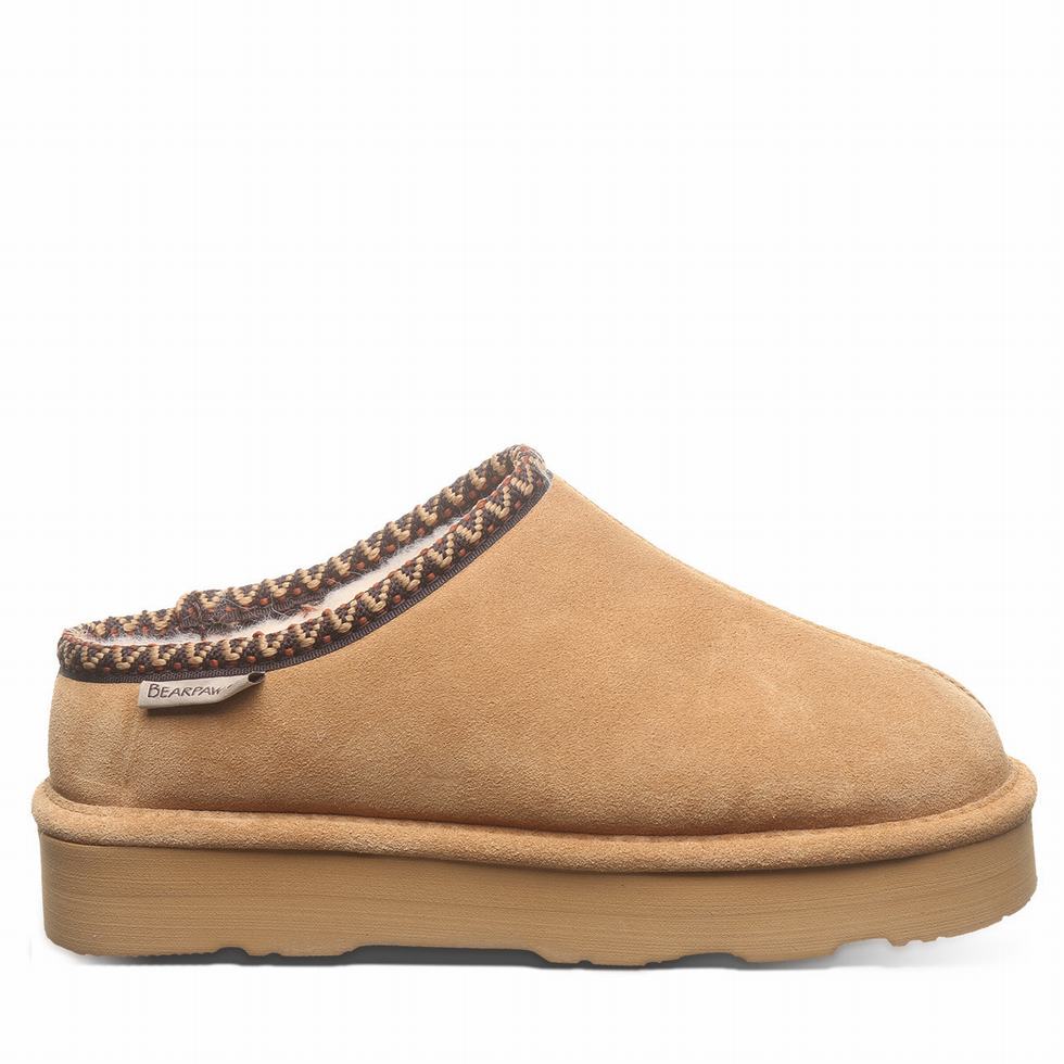 Brown Bearpaw Martis Women Slippers | QWP8734OA