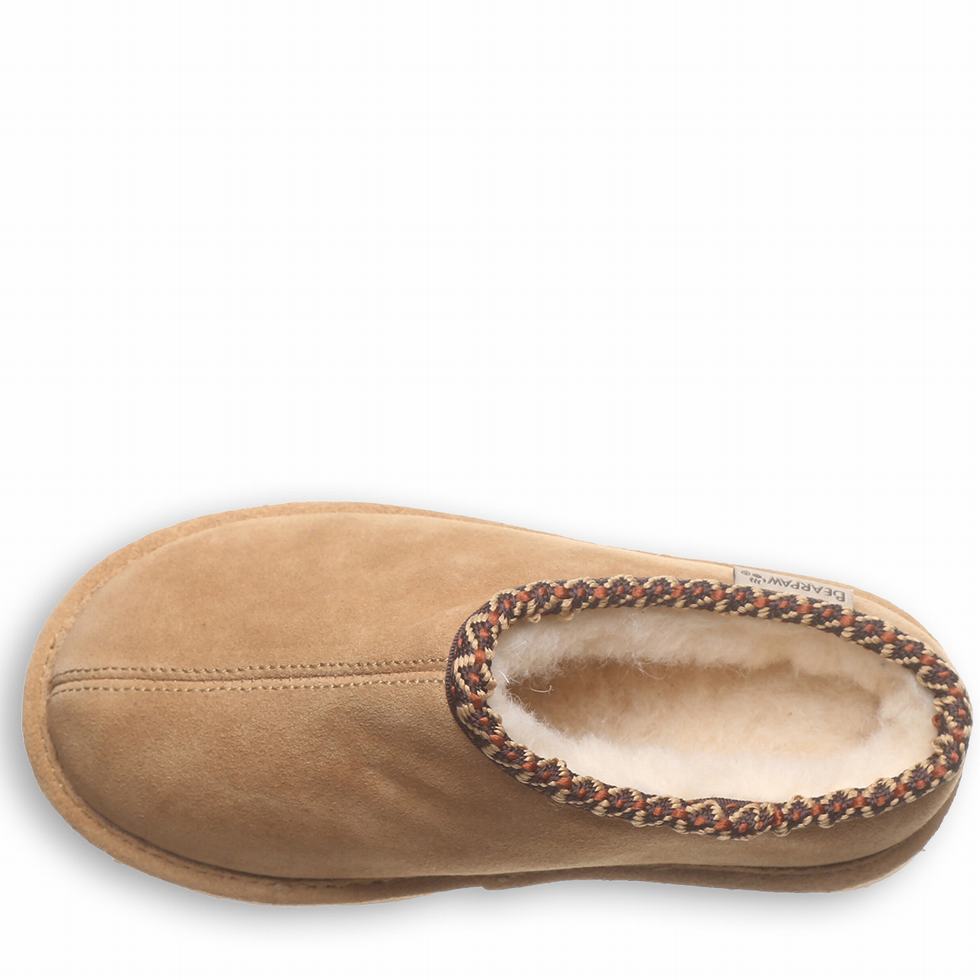 Brown Bearpaw Martis Youth Kids' Slippers | HEV1979TJ