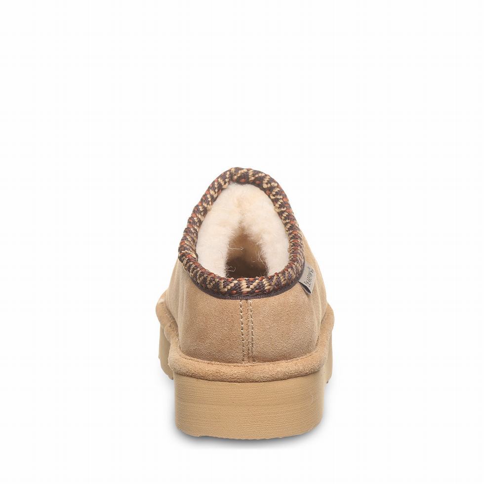 Brown Bearpaw Martis Youth Kids' Slippers | HEV1979TJ