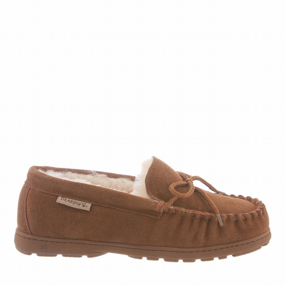 Brown Bearpaw Mindy Women Slippers | XSL378QI