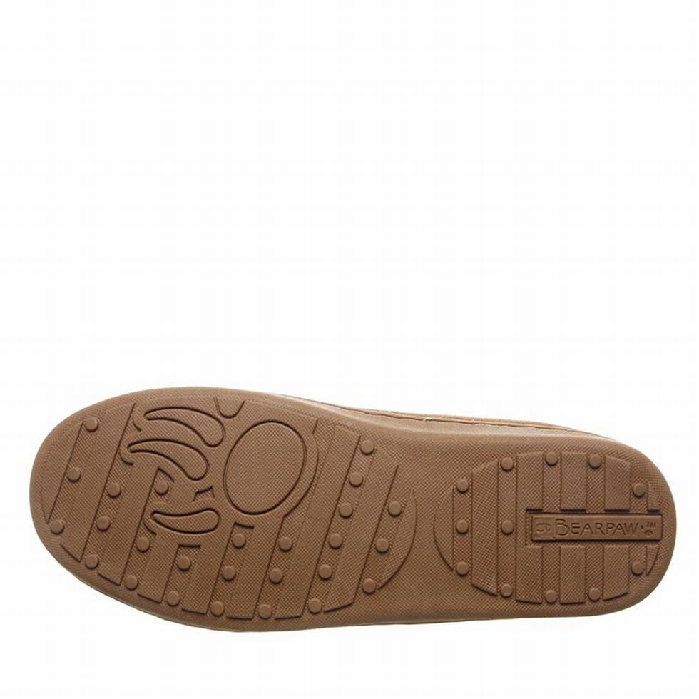 Brown Bearpaw Moc II Wide Men loafers | EUU6568VV