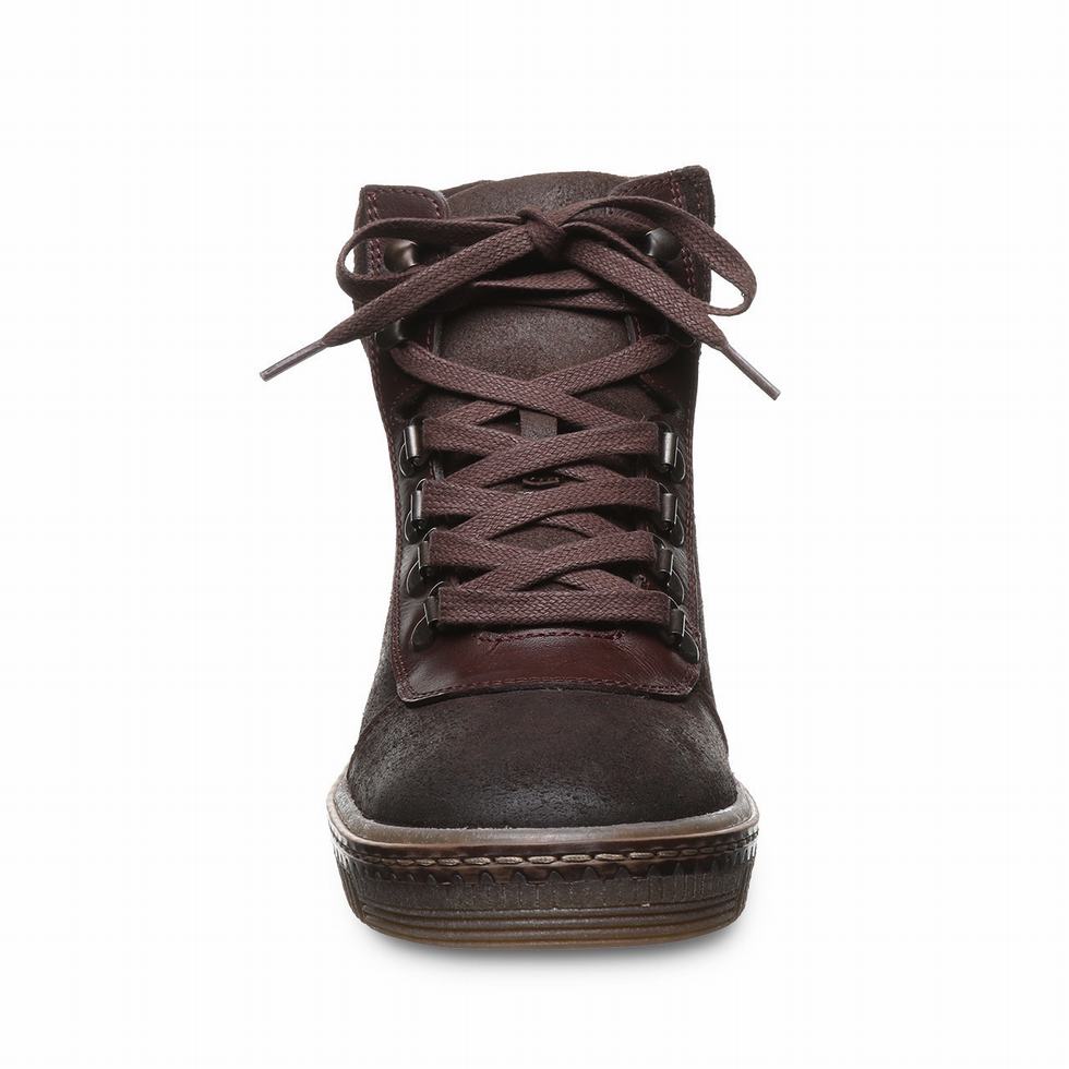 Brown Bearpaw Nelida Women Sneaker Boots | VVE2624BC