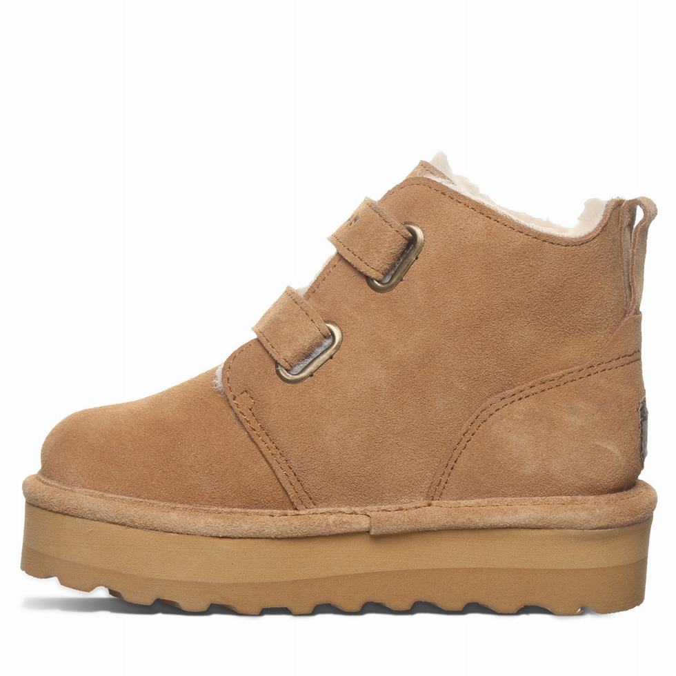 Brown Bearpaw Retro Larisa Youth Kids' Boots | JEO686RF