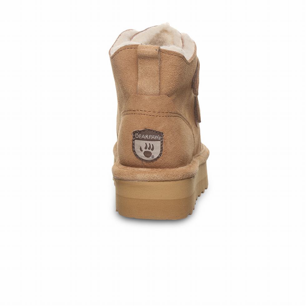 Brown Bearpaw Retro Larisa Youth Kids' Boots | JEO686RF