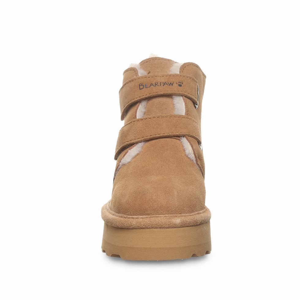 Brown Bearpaw Retro Larisa Youth Kids' Boots | JEO686RF