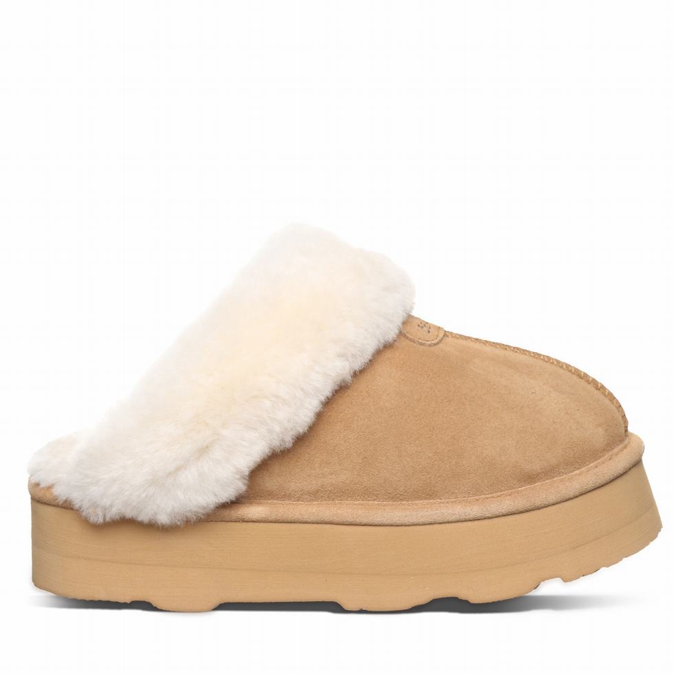 Brown Bearpaw Retro Loki Women Slippers | HKJ9175QK