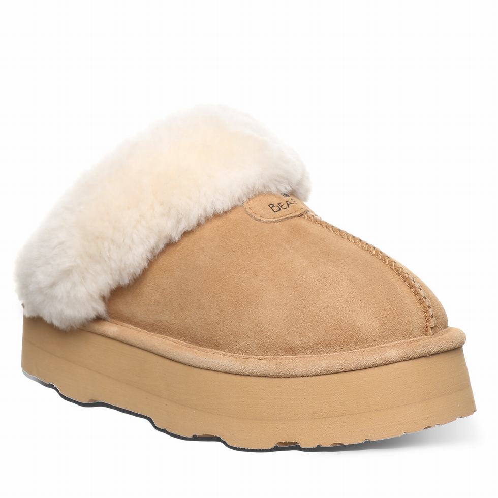 Brown Bearpaw Retro Loki Women Slippers | HKJ9175QK