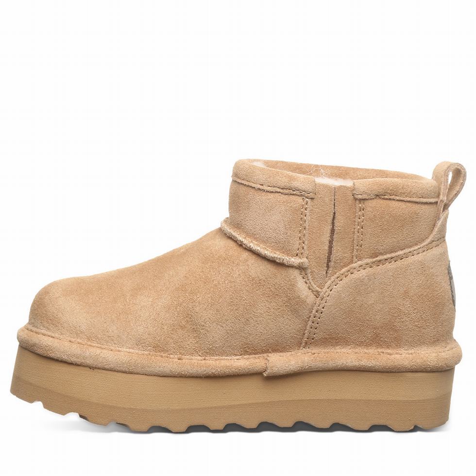 Brown Bearpaw Retro Shorty Youth Kids' Boots | EKA745GX